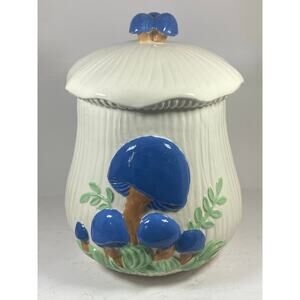Vintage Arnels Mushroom Canister Cookie Jar